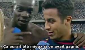 Balotelli : "Thiago est le plus grand"