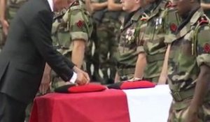 Hommage au sergent Facrou Housseini Ali
