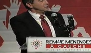 Mélenchon : "Cette éléction est une chance"