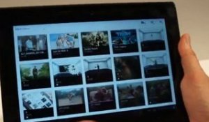 Sony Tablet S : vidéo & commentaires LesNumeriques