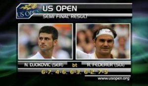 Us Open: Djokovic refait le coup à Federer