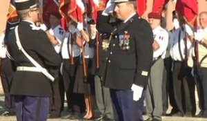 Prise de commandement du Colonel Guisset au Groupement de Gendarmerie de l’Aude :