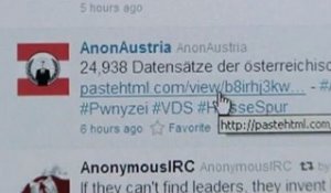 Autriche : Anonymous attaque la police
