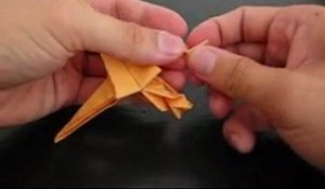 Starcraft 2 : Une Hydralisk en origamie