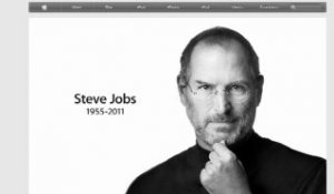 Mort de Steve Jobs : Le site d'Apple mis en berne