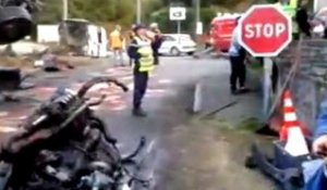 Collision mortelle TER-camion près de Rennes