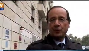 François Hollande au lendemain de sa désignation