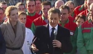 Sarkozy : "Avec Carla, nous vivons un très grand bonheur"