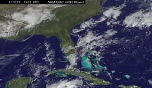L'ouragan Rina vu de l'espace