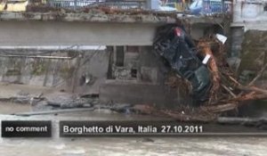 Inondations en Italie : l'heure est au... - no comment