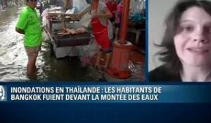 Inondations à Bangkok : l'exode des Thaïlandais