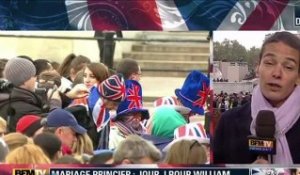 Mariage de Kate et William : la foule se masse depuis la veille