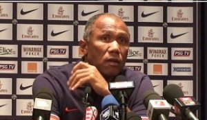 PSG Caen : Antoine Kombouaré en conférence de presse