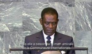 DISCOURS -Teodoro OBIANG NGUEMA MBASOGO - Guinée Equatoriale - partie 2
