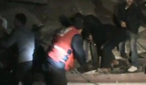 Les secouristes à pied d'oeuvre après un nouveau séisme en Turquie