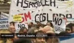 Espagne : les Indignés redonnent de la... - no comment