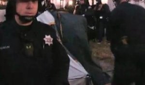 Occupy : la police expulse les indignés en Californie