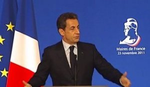 Discours de N. Sarkozy à l'occasion du 94ème Congrès de l'Association des Maires de France (AMF)