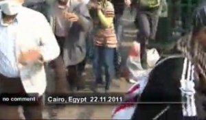 Les manifestants égyptiens maintiennent la... - no comment