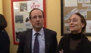 La visite de François Hollande à Lyon