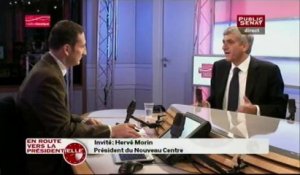 Hervé Morin dans "En route vers la présidentielle"