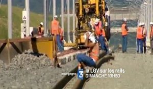 La LGV sur les rails