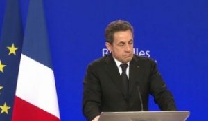 Sarkozy : la position du Royaume-Uni sur la finance est "inacceptable"