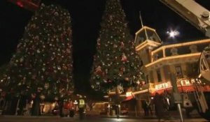 C'est déjà Noël dans les parcs Disneyland