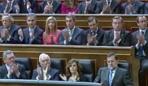 Première scéance du nouveau Parlement espagnol