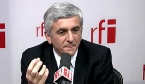 Herve Morin, président du Nouveau centre, candidat à la présidentielle française de 2012