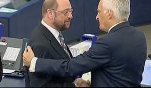 Martin Schulz, nouveau président du Parlement européen