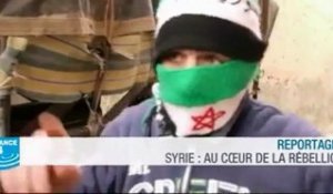 SYRIE : au coeur de la rébellion avec FRANCE 24