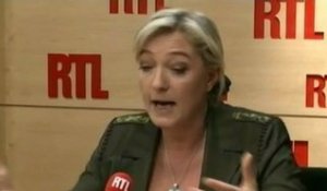 Marine Le Pen, candidate du Front National à la Présidentielle : "Monsieur Aphatie, vous entrez dans des polémiques ignobles !"