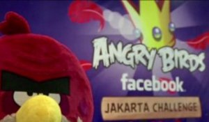 Le jeu à succès "Angry Bird" à la conquête de Facebook