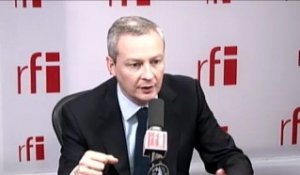 Bruno Le Maire, ministre de l’Agriculture