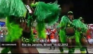 Défilé de samba à Rio - no comment
