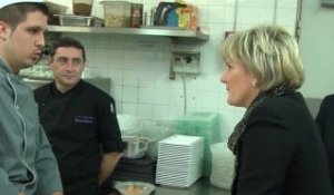 Nadine Morano, Ministre chargée de l’Apprentissage et de la Formation professionnelle en visite dans l’Aude :