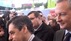 SIA 2012 : L'aubade des basques au 1er Ministre