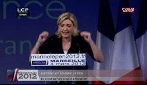 EVENEMENT,Meeting de Marine Le Pen