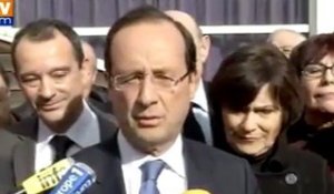 Hollande "comprend" que Sarkozy envisage son retrait s'il n'est "pas élu"