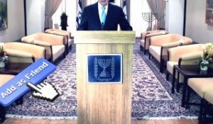 Shimon Peres : Un clip musical surprenant pour son arrivée sur Facebook