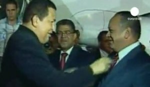 Hugo Chávez de retour au Vénézuéla