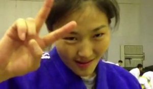 La championne d'Asie de judo Lkhamdegd Purevjargal interviewée par Gévrise Emane