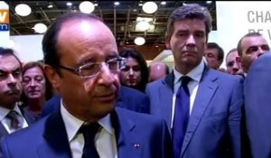 Hollande : "pas un euro de plus" de dette à la fin du quinquennat