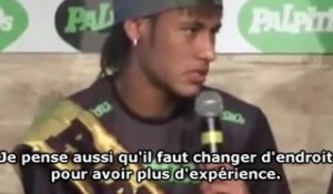 Neymar toujours comme un poisson dans l'eau à Santos