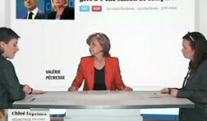 Valérie Pécresse : "Marine Le Pen prospère sur les non-dits"
