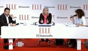 ELLE Présidentielle 2012 : Marine Le Pen " Oui à l'IVG, non à celles qui en abusent !"