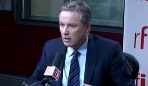 Nicolas Dupont-Aignan, candidat de Debout la République à l’élection présidentielle, député de l'Essonne