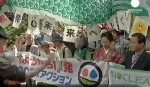 Manifestation anti-nucléaire à Tokyo - no comment