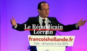 "A Tulle, le peuple de Gauche retrouve de la voix avec François Hollande"